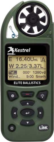 Kestrel 5700 Elite W/Applied - Ballistics and Link Olive Drab