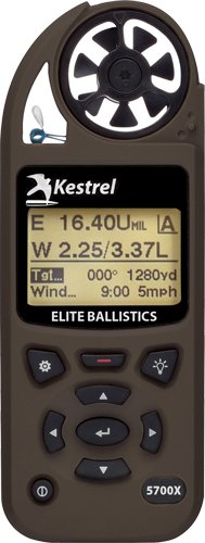 Kestrel 5700X Elite W/ Applied - Ballistics Flat Dark Earth