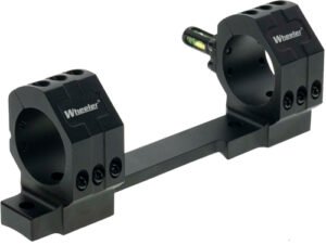 Wheeler 1 Piece Scope Mount - REM 700 La 1" High Black