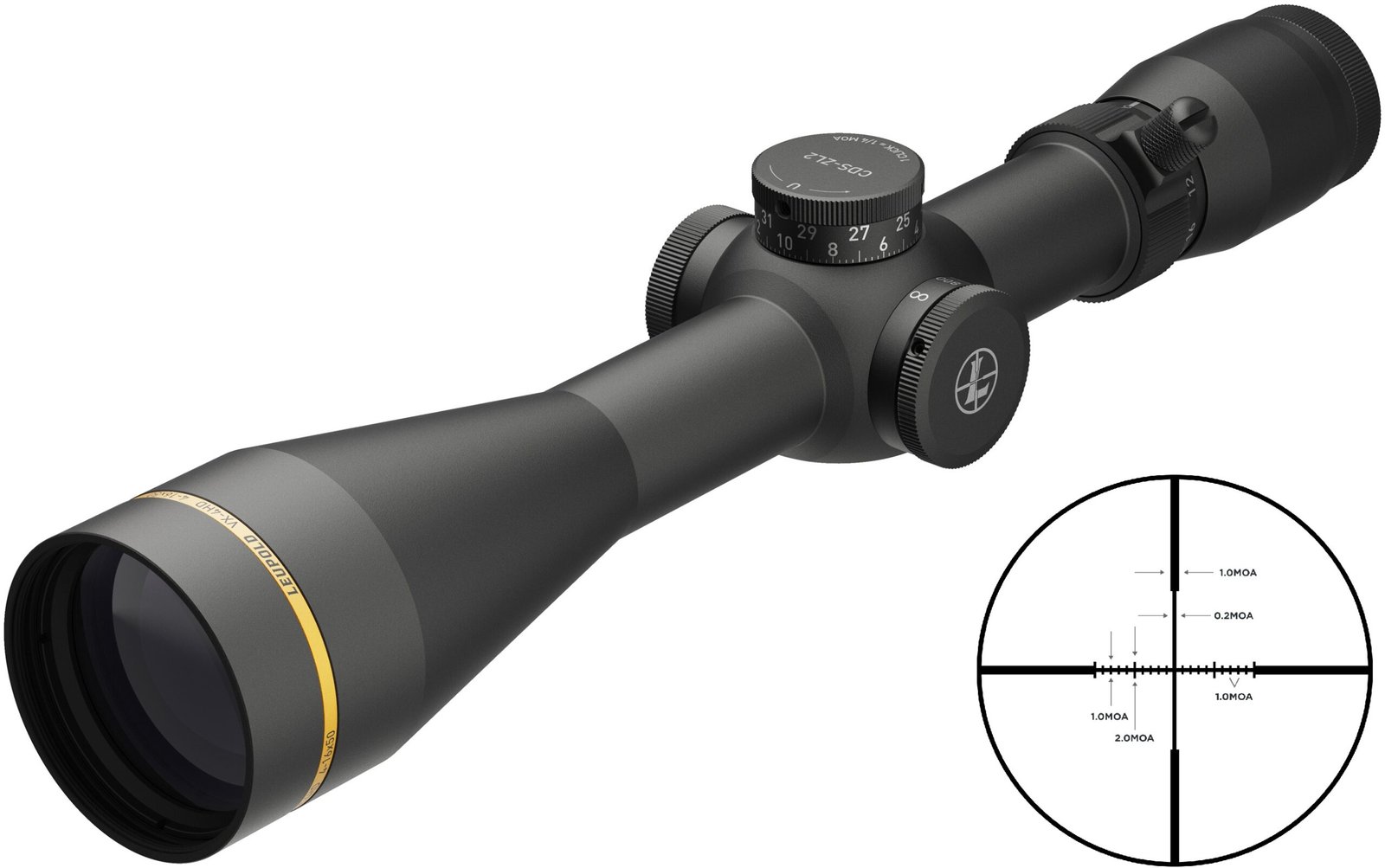 Leupold VX-4HD 4-16X50 30mm CDS SF WPX
