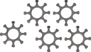 S&W 38 Super Moon Clips 8RD - 5 Pack