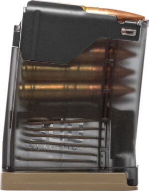 Lancer Magazine L5AWM AR-15 - 300BLK 10RD Translucent Smoke