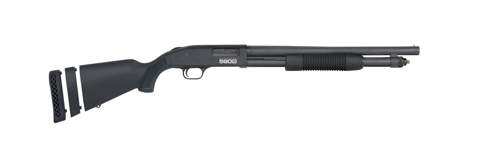 Mossberg 590S CPT 12/18.5 9+1 BL/Sy Or