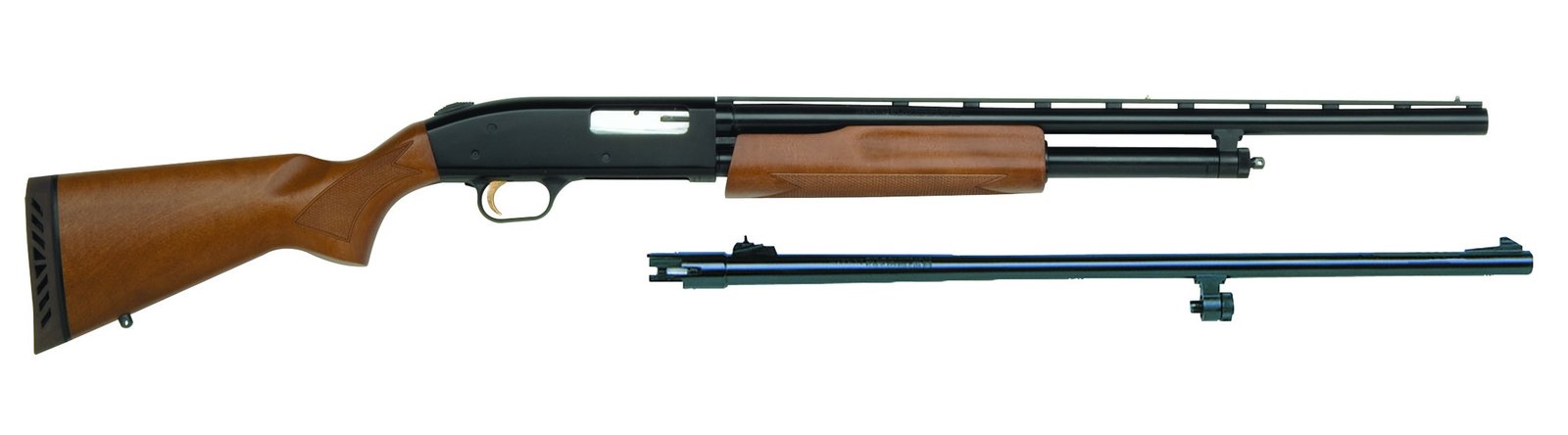Mossberg 500 Bantam Combo 20GA BL/WD 3"