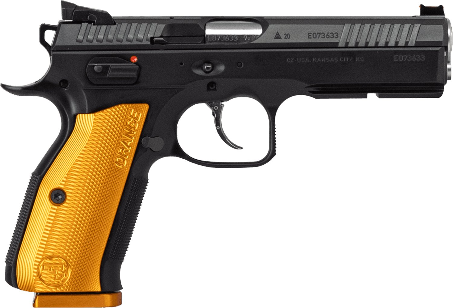 CZ Shadow 2 Orange 9mm 17+1 Or