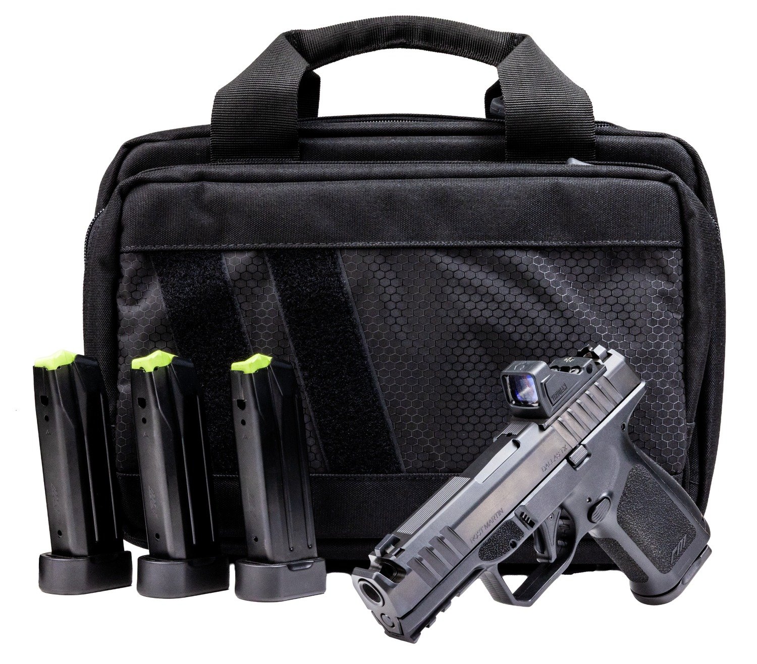 Rost Martin RM1C 9mm 17+1 BLK 4" Comp BNDL