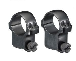 Ruger Ring Set 1" High Matte BL M77