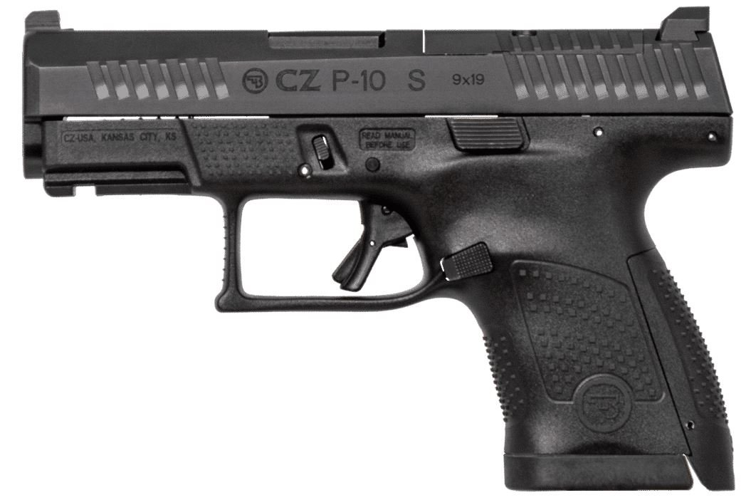CZ P-10 S 9mm BLK 12+1 3.5" Or