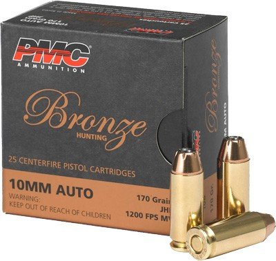 PMC 10mm 170GR JHP 25RD - 20BX/CS