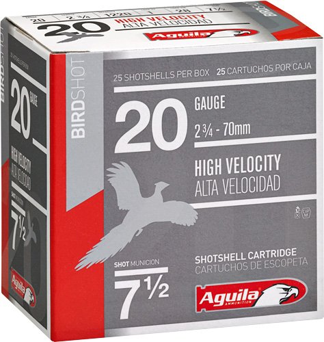 Aguila Shotshell 20GA 2.75" - 1OZ #7.5 250RD Case Lot !