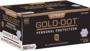 Speer Gold Dot 5.7X28 40GR - GDHP 50RD 10BX/CS