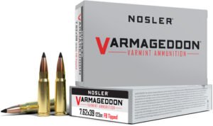 Nosler Varmageddon 7.62X39 - 123GR FBT 20RD 10BX/CS