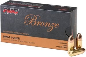 PMC 9mm Luger 124GR FMJ - 50RD 20BX/CS