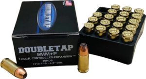 Doubletap 9mm+P 124GR JHP - Controlled Exp 20RD 50BX/CS