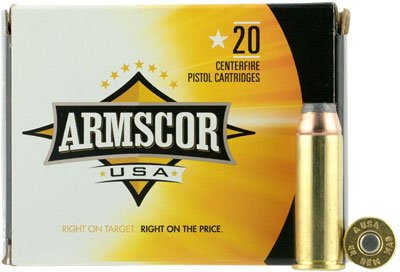 Armscor 44 REM MAG 240GR JHP - 20RD 25BX/CS