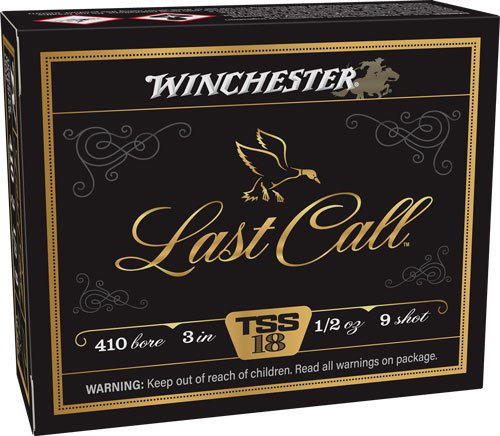 Winchester Last Call TSS 410 - 3" 1/2OZ #9 10RD 10BX/CS