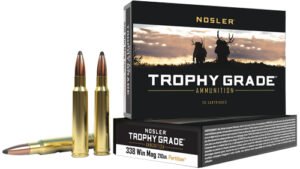 Nosler Trophy Grade 338 WIN - MAG 210GR Accubond 20RD 10BX/C