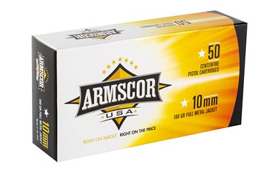 Armscor 10mm 180GR FMJ 50/1000 - Image 2