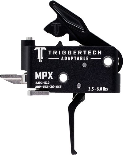 Triggertech SIG MPX Two Stage - Black Adaptable Flat