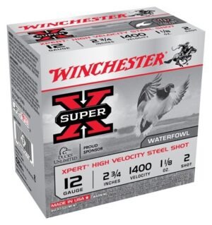 Winchester Xpert 12GA 2.75" - 1-1/8OZ #2 1400FPS 25RD 10BX/C