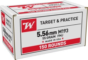 Winchester USA 5.56X45 55GR - FMJ 600RD Case Lot