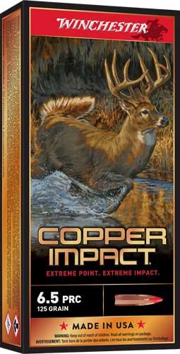 Winchester Copper Impact 6.5 - PRC 125GR 20RD 10BX/CS