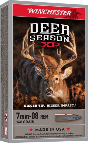 Winchester Deer XP 7mm-08 REM - 140GR Extreme PT 20RD 10BX/CS