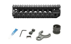 BCM Gunftr Quad Rail 556 8" BLK