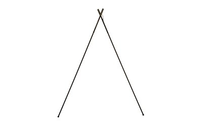 Bog Deadshot Mini Standing Bipod BLK - Image 2
