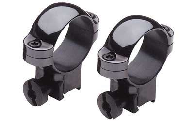 Burris Med 1" .22 Rings DLX Steel BK