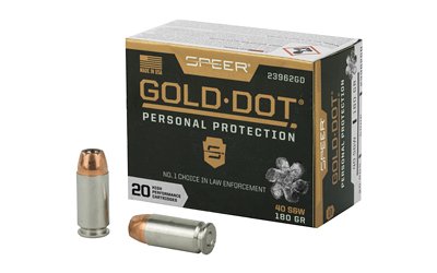 SPR Gold Dot 40SW 180GR HP 20/200