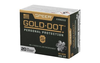 SPR Gold Dot 40SW 180GR HP 20/200 - Image 3