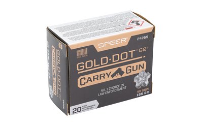 SPR GLD Dot Carry Gun 40S&W 165GR HP - Image 2