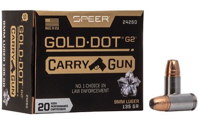 SPR Gold Dot Carry Gun 9mm 135GR HP