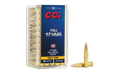 Cci 17HMR 20GR FMJ 50/2000