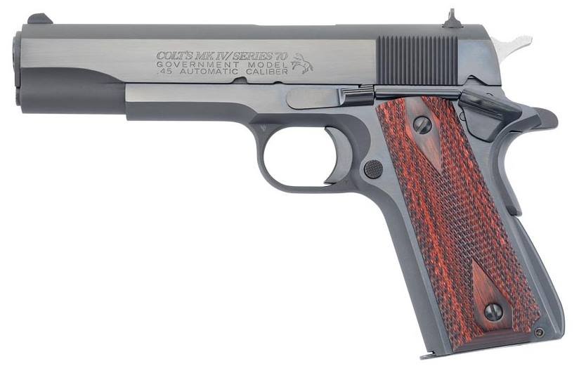 Colt Ser 70 Government 45ACP 5" BL