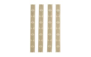 Ergo Wedgelok MLOK RL CVR 4PK FDE
