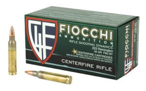 Fiocchi 223REM 55GR FMJBT 50/1000