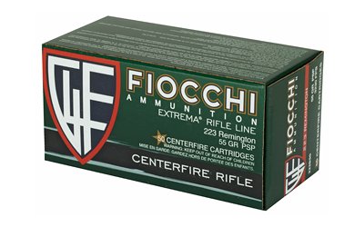 Fiocchi 223REM 55GR PSP 50/500 - Image 3