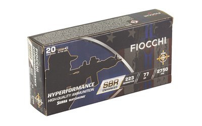 Fiocchi Hypr SBR 223REM 77GR 20/200 - Image 2