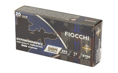 Fiocchi Hypr SBR 223REM 77GR 20/200 - Image 3