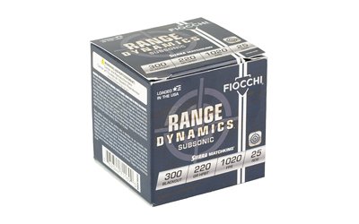 Fiocchi RNG Dyna 300BLK 220GR 25/500 - Image 2