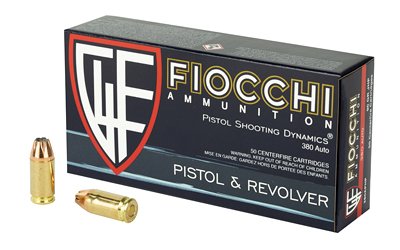 Fiocchi 380ACP 90GR JHP 50/1000