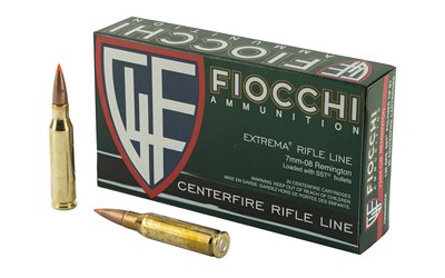 Fiocchi 7mm-08REM 139GR SST 20/200