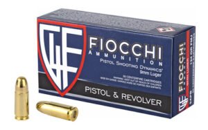 Fiocchi 9mm 124GR FMJ 50/1000