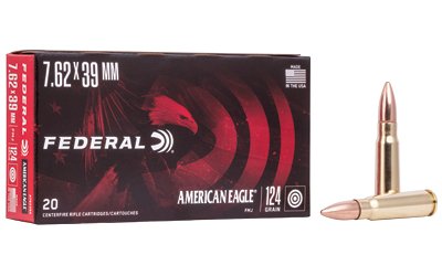 FED Am Eagle 762X39 124GR FMJ 20/500