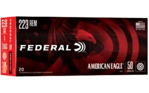 FED Am Eagle 223 REM 50GR JHP 20/500
