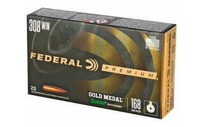 FED Gold MDL 308WN 168GR BTHP 20/200 - Image 3