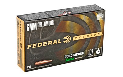 FED Gold MDL 6MMCRD 107GR SMK 20/200 - Image 2
