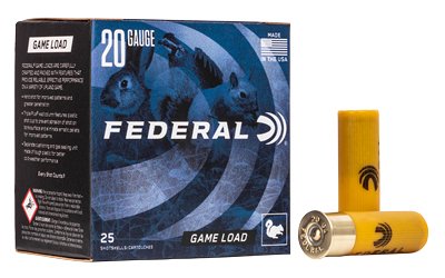 FED Game Load 20GA 2 3/4" #7.5 25/